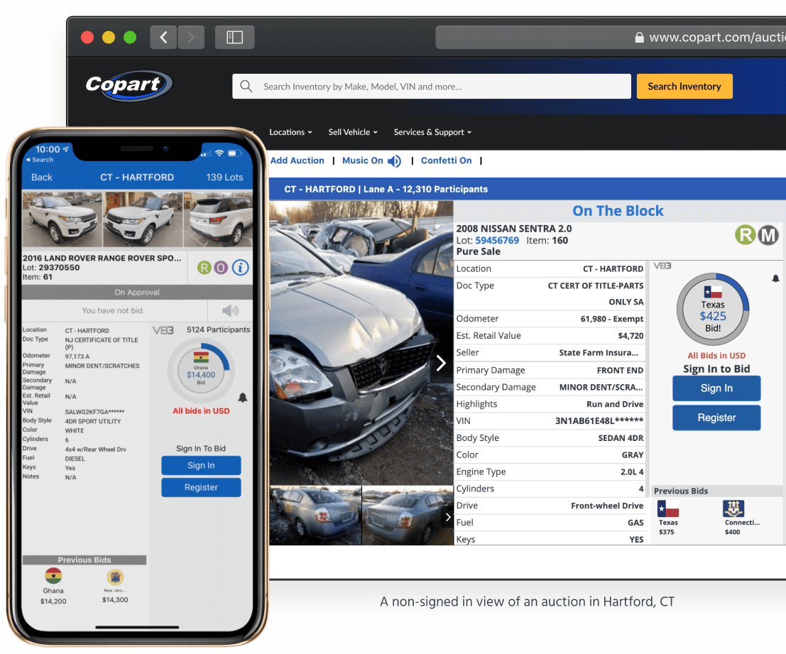 online-vehicle-auctions-copart-finland-salvage-used-vehicles